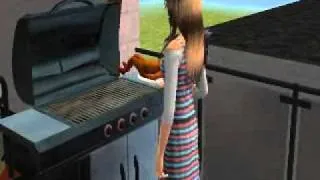 Sims 2 - OMGWTFBBQ Baby Grill