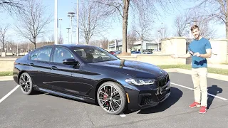 2023 BMW 540i: POV Start Up, Test Drive, Walkaround and Review