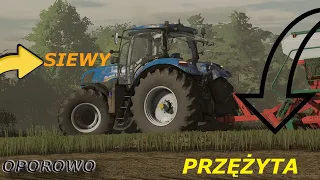 🔥SIEWY PRZEZYTA|🔥😅NEWHOLLAND T7😎🖤💯👌|SIEWNIK AGRO-MASZ🤑🤯''POJMANY W DŁUGACH''🧐