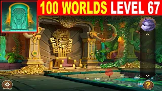 100 Worlds LEVEL 67 Walkthrough - Escape Room Game 100 Worlds Guide