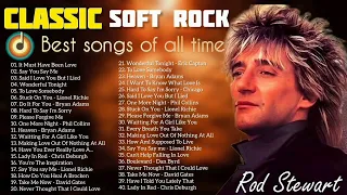 Michael Bolton, Rod Stewart, Elton John, Eric Clapton, Bee Gees 🎙 Soft Rock Songs 80s 90s Hits