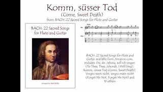 Komm, süsser Tod (Come, Sweet Death) BWV 478