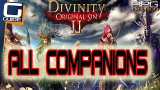 DIVINITY ORIGINAL SIN 2 - All Companions Locations