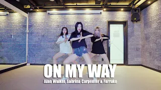 ON MY WAY choreography - Alan Walker, Sabrina Carpenter & Farruko / Choreo by UPVOTE GIRLS & MINI