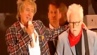 ROD STEWART/JIM CREGAN - I WAS ONLY JOKING - LIVE Hyde Park 2015