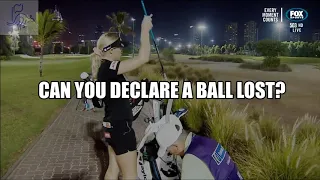 Was Charley Hull Permitted to Declare Her Ball Lost? - Golf Rules Explained