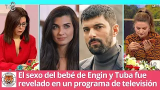 The sex of Engin and Tuba's baby was revealed on a television show