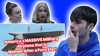 BRITISH FAMILY REACTS! America’s MASSIVE Military Airplane that is Named After a Porn Star!