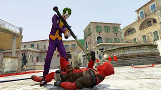 GTA V - Best Extreme Ragdolls And Fails V.1 (Deadpool VS Joker / Epic Ragdolls)