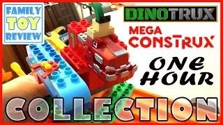 DinoTrux Toys Ty-Rux Mega Construx Videos Collection - 1 Hour Toy Story Playtime DinoTrux Episodes