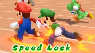 Mario & Sonic At The London 2012 Olympic Games Athletics - 4x100m Relay (All Characters)