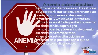 Anemia sideroblástica