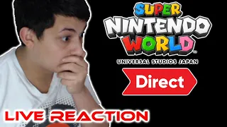 Super Nintendo World Direct Live Reaction