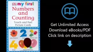 Download My First Touch  &  Feel Picture Cards: Numbers  &  Counting (My 1st T&F Picture Cards) PDF