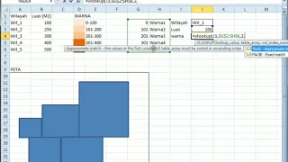 Change Color Shape | Megganti Warna Shape dengan VBA (Peta Tematik Excel)