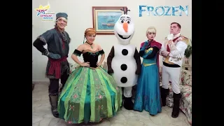 Show Infantil Frozen con Estrellas Mágicas - Mágicamente Divertido!!!