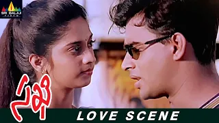 Madhavan Tries to Convince Shalini for Marriage | Sakhi | Telugu Movie Scenes @SriBalajiMovies