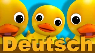 Sechs kleine Entlein | Kinderlieder | LittleBabyBum