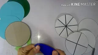 Como hacer círculo de fracciones