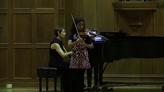 Mollenhauer: The Boy Paganini | Isha Kasbekar, violin | Northwestern University Music Academy