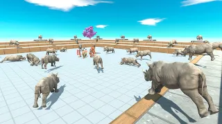 Rhinoceros Attack - Animal Revolt Battle Simulator