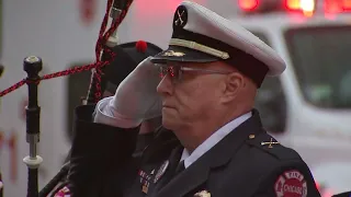 Chicago Fire Department bell ringing ceremony marks 22 years since September 11th attacks