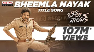 BheemlaNayak Title Song | #Pawan Kalyan | Rana Daggubati | Saagar K Chandra | Trivikram | Thaman S