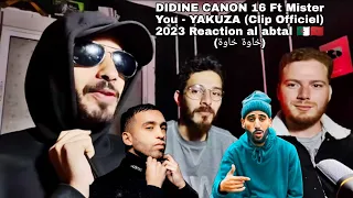 DIDINE CANON 16 Ft Mister You - YAKUZA (Clip Officiel) 2023 ردة فعل مغربي 🇩🇿🇲🇦