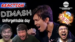 【REACT】Dimash (Димаш) 迪玛希《Unforgettable day》超级海豚音看得目瞪口呆！|| 3 Musketeers Reaction马来西亚三剑客【ENG SUBS】