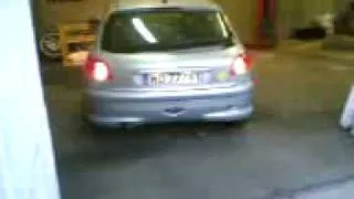 Peugeot 206 S16 Turbo - running (going out of workshop)