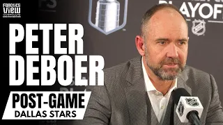 Peter DeBoer Reacts to Jamie Benn Game Misconduct on Mark Stone: "No One Feels Worse Than He Does"