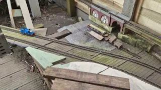 Model Railway main track re worked