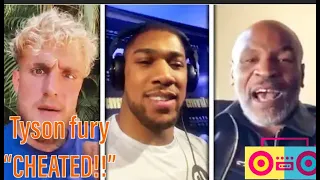 *MUST WATCH* CELEBRITIES REACT to Tyson Fury vs Deontay Wilder 3 Final fight - " HE WAS CHEATING!!!"