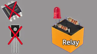 Top 4 Easy relay circuits / Without Using Any IC or Transistor