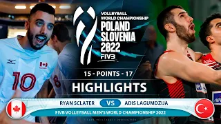 Ryan Sclater vs Adis Lagumdzija | Canada vs Turkey | Highlights | World Championship 2022 (HD)