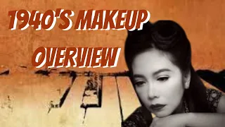 1940's ICONIC MAKEUP TUTORIAL 1 EASY 1940'S MAKEUP LOOK