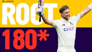 Joe Root's Magnificent 180* v India - 2021 | Lord's