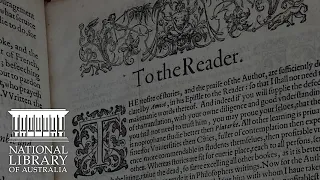 Shakespeare the Reader: An Illustrated Lecture with ANU and Bell Shakespeare