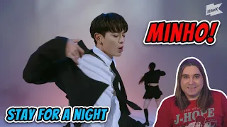 Reacting to MINHO 민호 'Stay for a night' MV + dance practices!