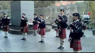 Scottish Bagpipes in Moscow! /Шотландский оркестр в Москве/