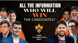 FIDE Candidates 2024 OPEN/WOMEN with Hikaru, Fabi, Pragg, Gukesh, Vaishali etc.