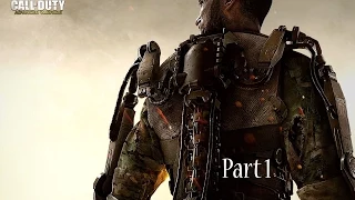 Call of Duty: Advanced Warfare walkthrough Part 1 (No Commentary)