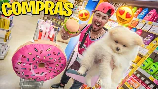 DISSE “ SIM “ PRA TUDO NO PETSHOP PRO MEU CACHORRINHO !!🐶😍 * comprei tudo *