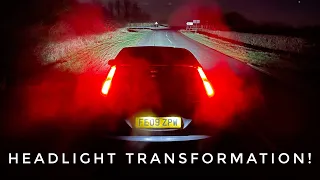 How to make your headlights bright again on your Mk2 Ford Focus ST / RS.