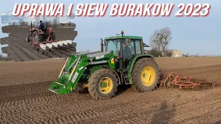 🔥Siew Buraków Cukrowych 2023🔥Uprawa🔥URSUS & JOHN DEERE🔥