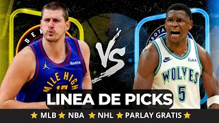 PRONOSTICOS DE MLB, NBA Y NHL PARA HOY 16/05/2024 🔥PARLAY GRATIS🔥