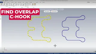 Mastercam 2023: Find Overlap C-Hook