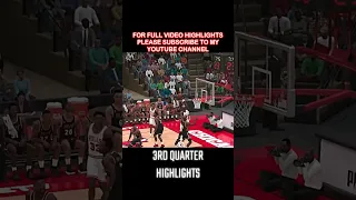 HEAT at BULLS | 3RD QTR GAME HIGHLIGHTS | NBA 2K24 PS5