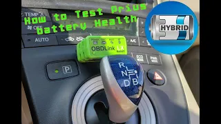 How To Test Prius Battery Health