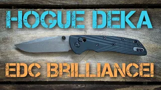 Hogue Deka - Full Review!! A shockingly great EDC knife made in America!!